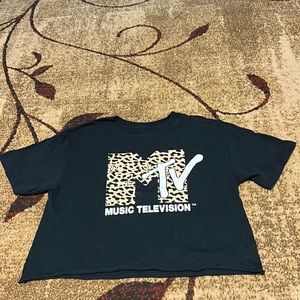 MTV Cropped T-shirt